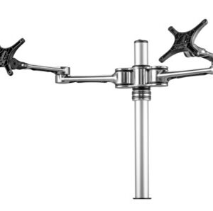 ATDEC DUAL DESK MOUNT MONITOR KIT (Dual fixed collar)