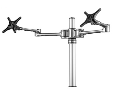 ATDEC DUAL DESK MOUNT MONITOR KIT (Dual fixed collar)