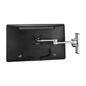 VISIDEC FOCUS ARTICULATED WALL MOUNT - SILVER