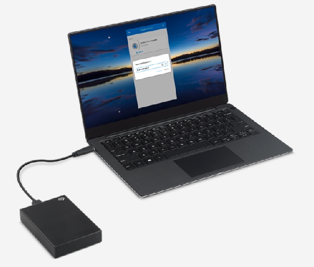 SEAGATE 1TB EXTERNAL USB 3.1 HDD