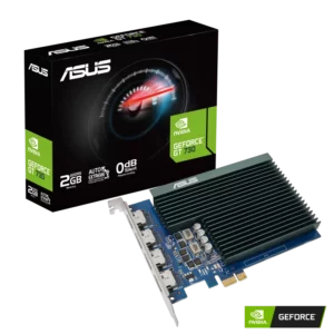 ASUS GeForce® GT 730 with 4 HDMI ports and passive cooling
