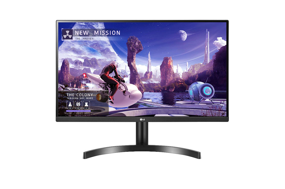 LG 27” QHD IPS HDR10 Monitor with AMD FreeSync