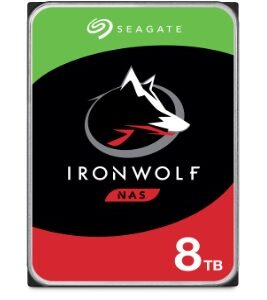ST8000VN004 8TB Seagate NAS Ironwolf 7200RPM