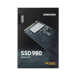 Samsung 980 500GB M.2 NVMe SSD 3100MB/s 2600MB/s R/W 400K/470K