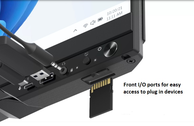 enDURO All-In-One 27" i3-13100 16GB DDR5 500GB M.2 W11P With 5MP WebCam - Image 2