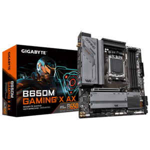 Gigabyte B650M Chipset Gaming Motherboard up to 192GB DDR5 2.5GbE LAN & Wi-Fi 6E 802.11ax