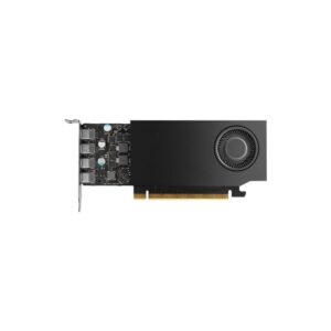 NVIDIA RTX A1000, 8GB, GDDR6 128-bit, 192GB/s, PCIe 4.0 x8, Single Slot, 4x Mini DisplayPort 1.4a, 50W